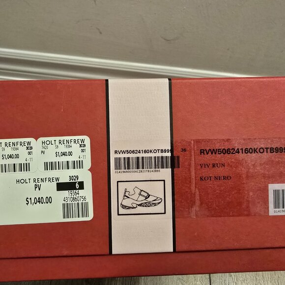 ROGER VIVIER - Viv' Run Fabric Sneakers - Picture 10 of 10